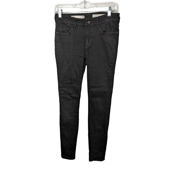 Pilcro and The Letterpress Black Skinny Jeans Size 26 - Picture 1 of 8